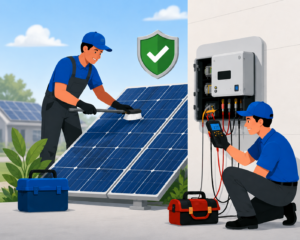mantenimiento paneles solares astana